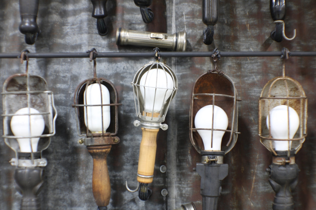 a group of light bulbs