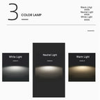 Lampe de table LED en bois et tissu plissé – style japonais