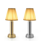 Lampe de table à abat-jour en tissu