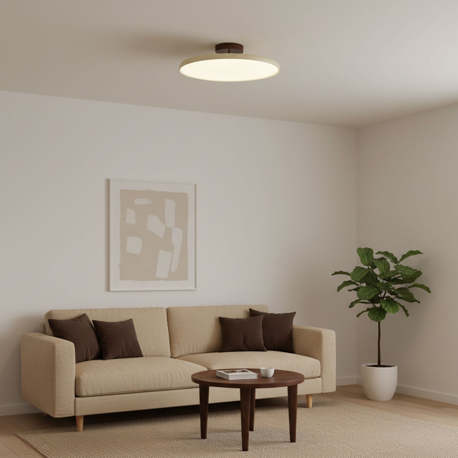 Plafonnier ajustable avec abat-jour en acrylique