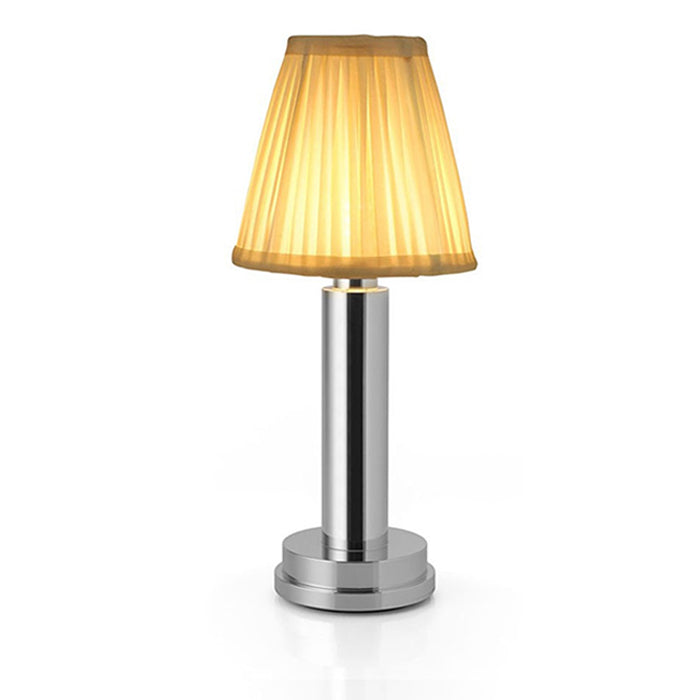 Lampe de table à abat-jour en tissu
