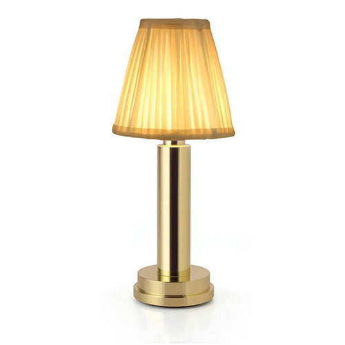 Lampe de table à abat-jour en tissu